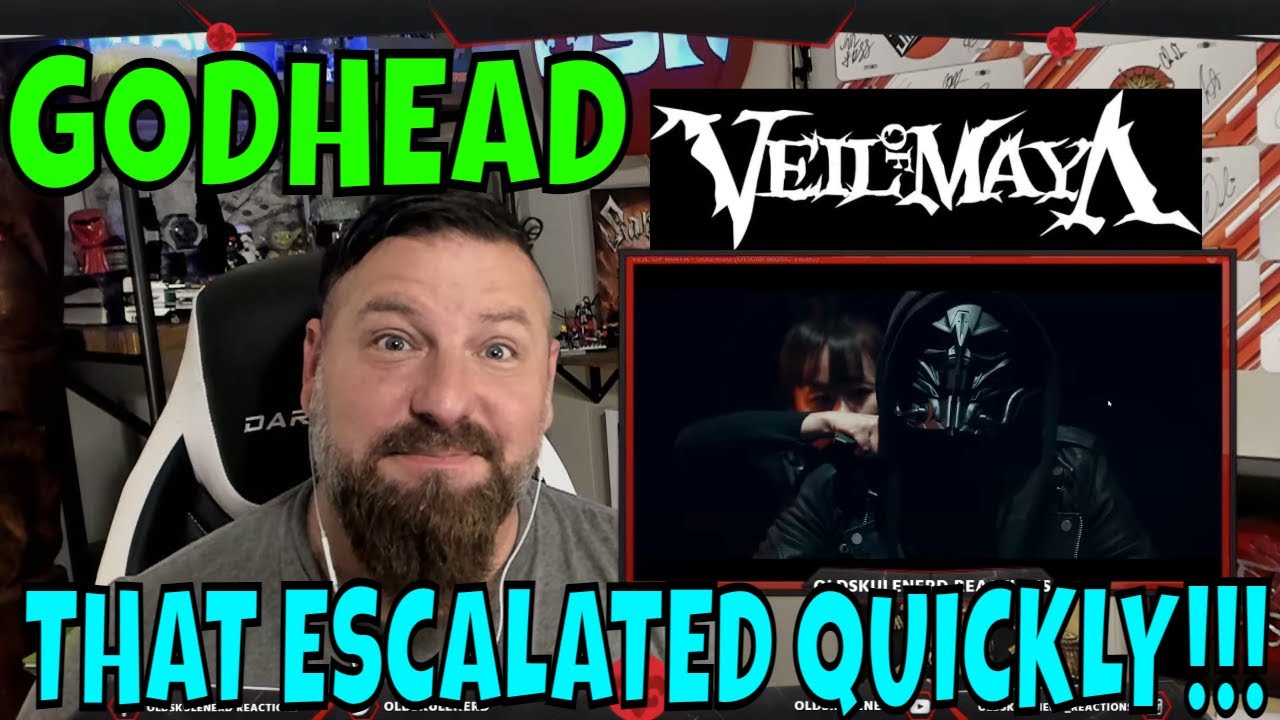 VEIL OF MAYA - Godhead (Official Music Video) | OLDSKULENERD REACTION