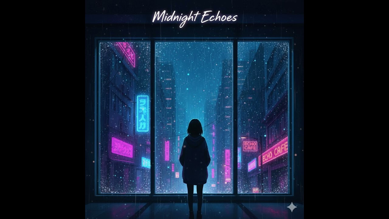 Midnight Echoes - Glimmer Pathway | Music by Suno (Official Lyric Video)
