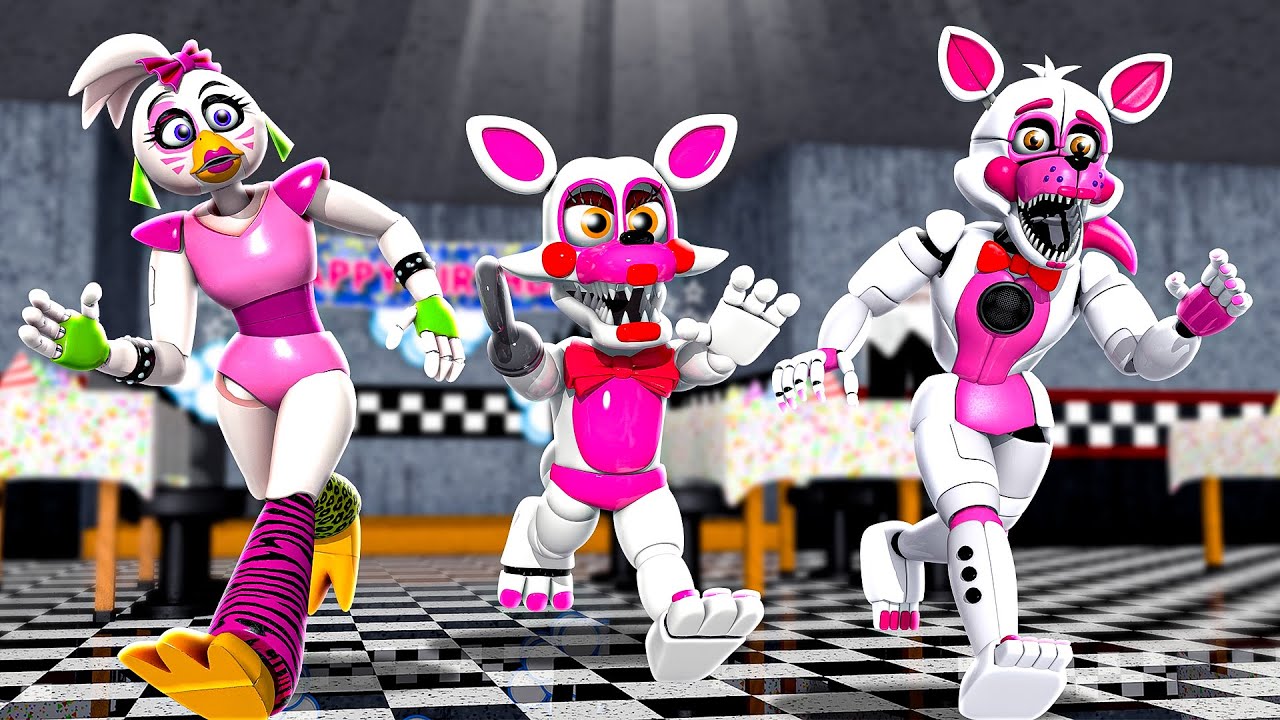 Playing as TOY FUNTIME FOXY in Fredbear's Mega Roleplay