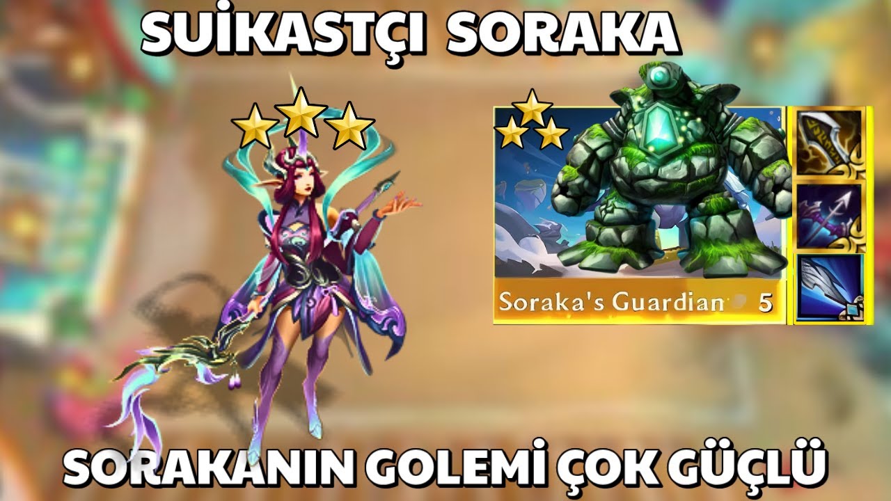 SORAKANIN SUİKASTÇI GOLEMİ | BU İTEMLER NE | TFT AO SHİN ASCENT
