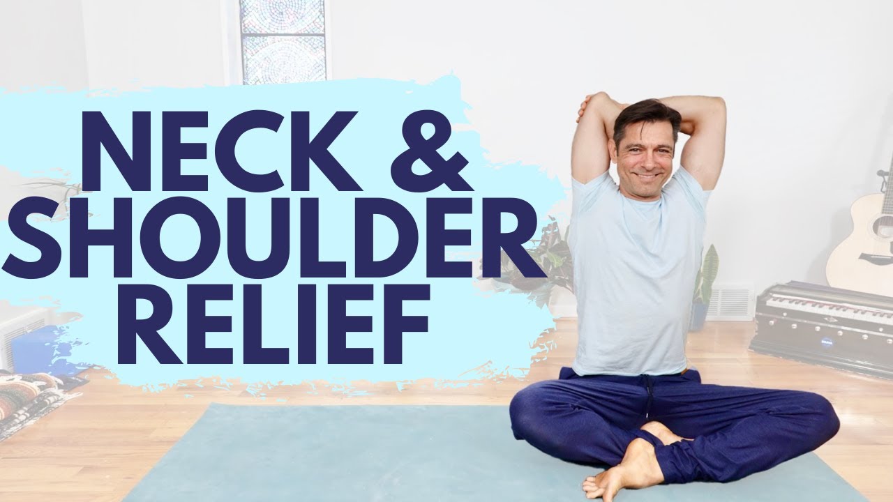 4 упражнения на растяжку для облегчения боли в шее и плечах | David O Yoga