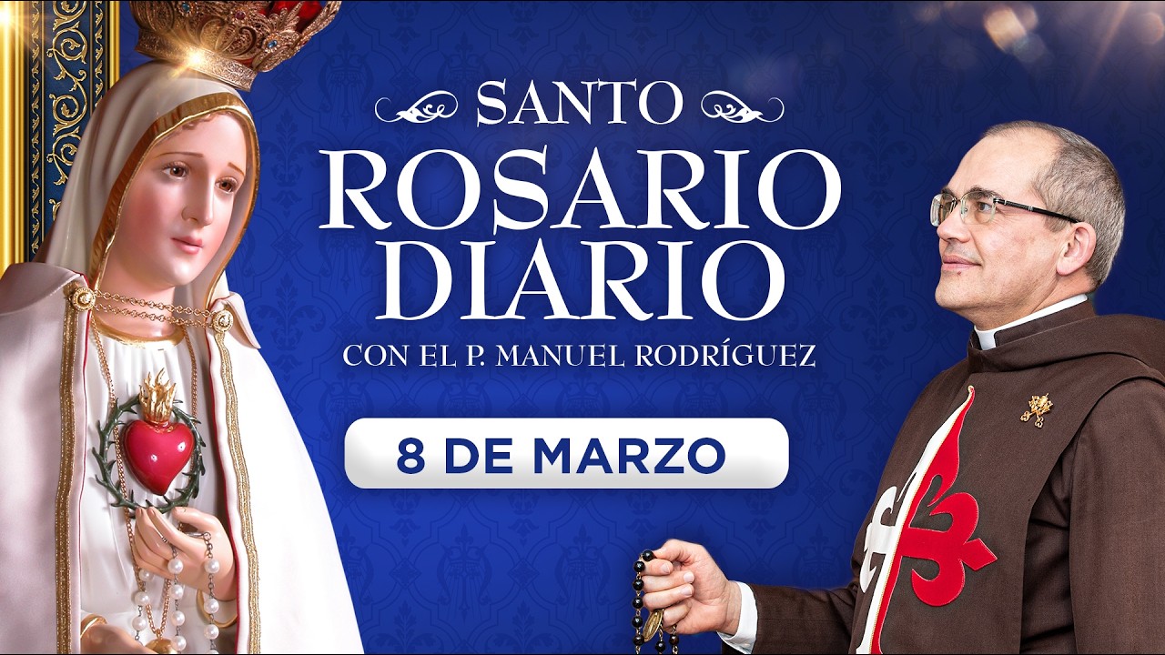 Santo Rosario Diario | Domingo 8 de marzo - Misterios gloriosos #rosario