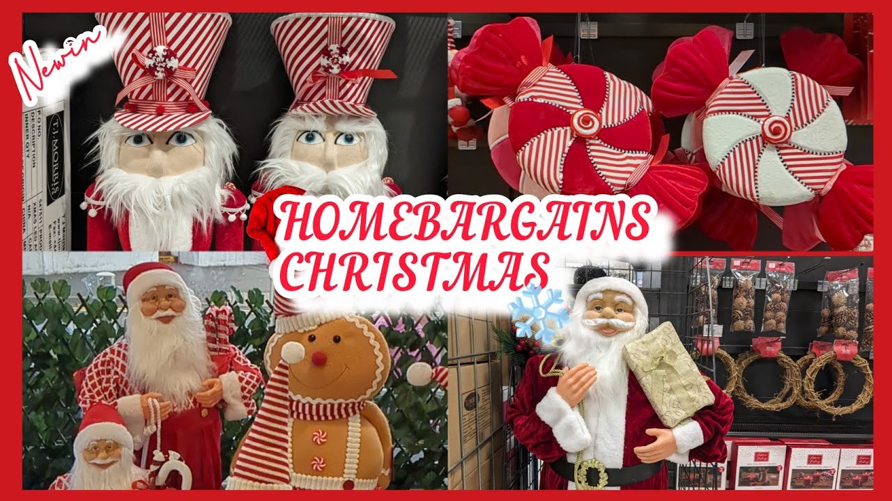 🎅 *NEW IN *HOMEBARGAINS CHRISTMAS EDITION 🌟 | SHOP WITH ME | ALLTHINGSCOSY