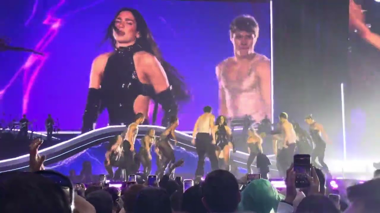 Dua lipa at anfield