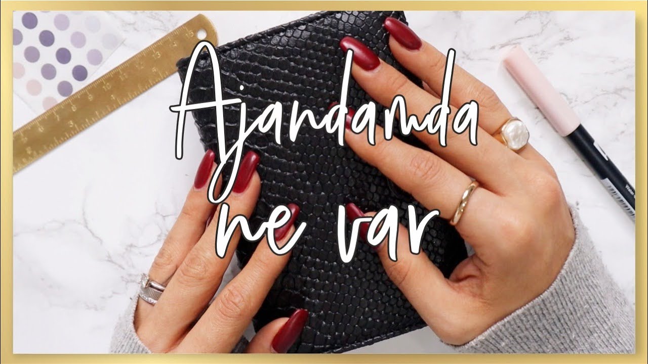 Cüzdan Ajandamda Ne Var | Kasım Plan Gecesi