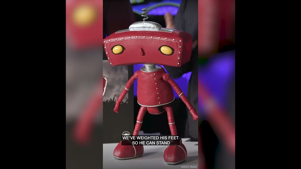 Bad Robot Plush Collectible reveal video - Mattel Creations - SDCC 2022