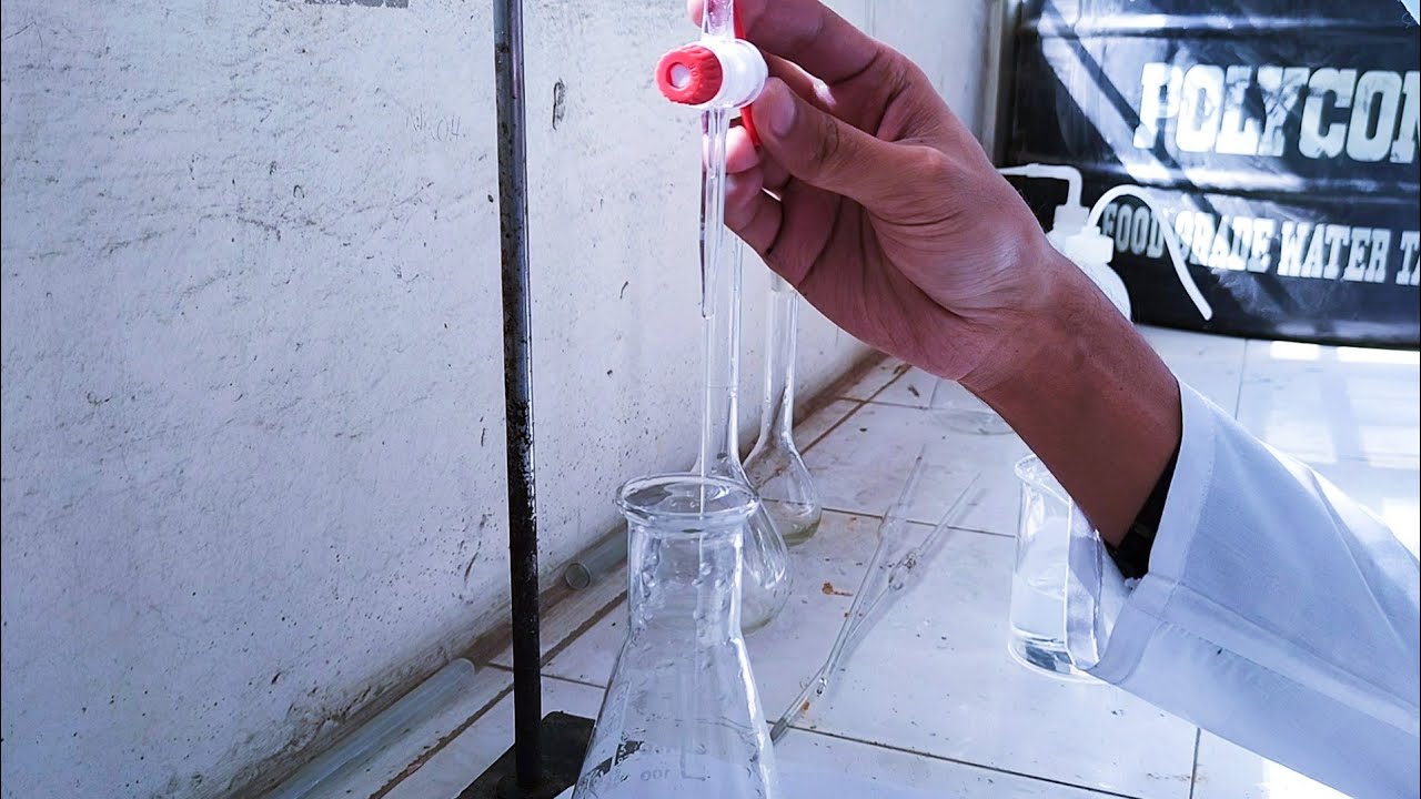 #titration  #partitioncoefficient of Iodine between Water & Carbontetrachloride