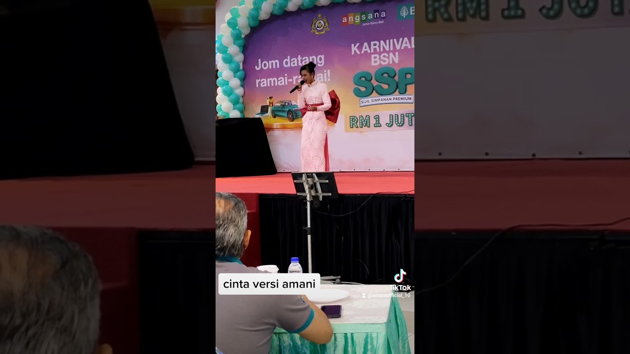 CINTA (MARSHA MILAN)  Johan pertandingan bintang BSN peringkat negeri johor 2022