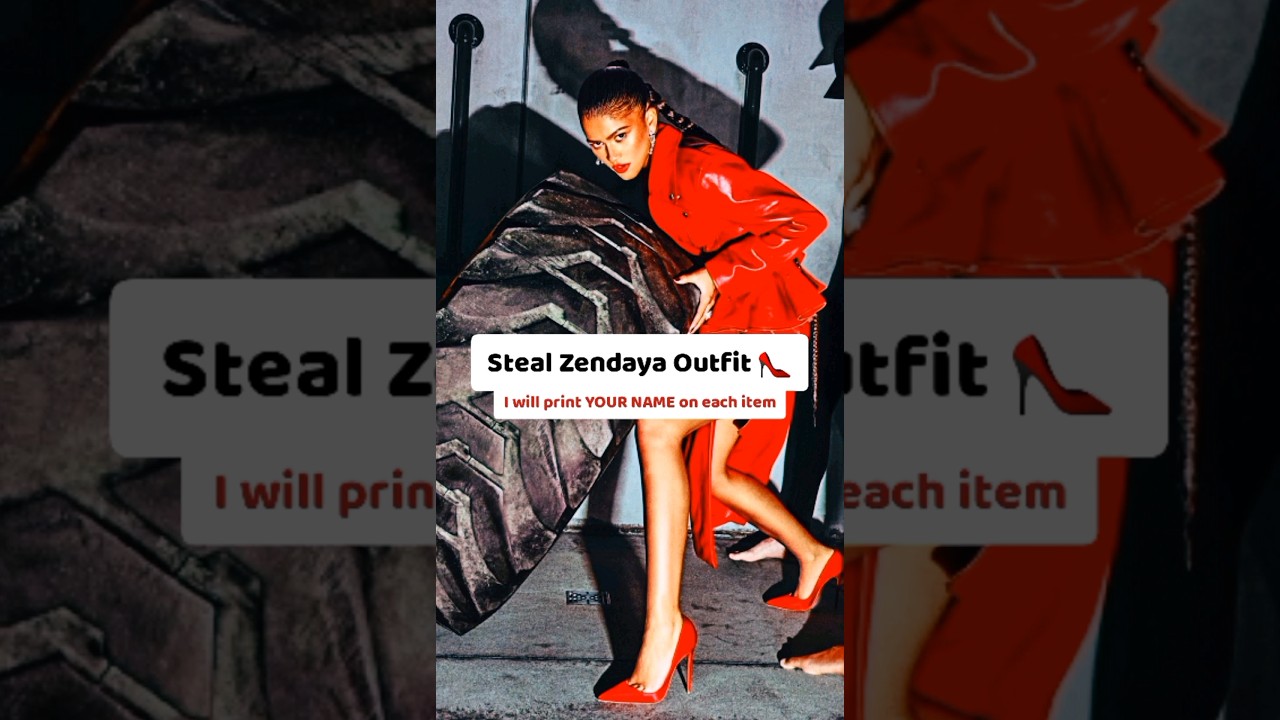 Steal Zendaya Outfit 👠