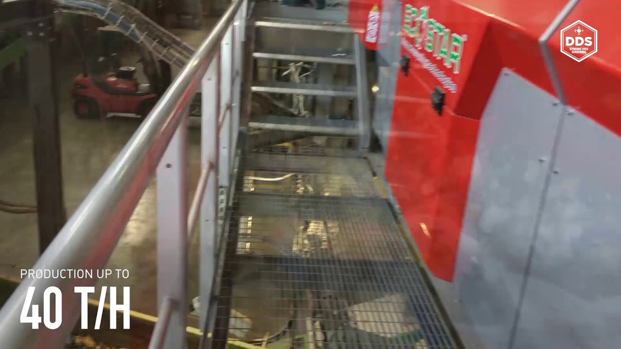 Ecostar hexact screening MSW