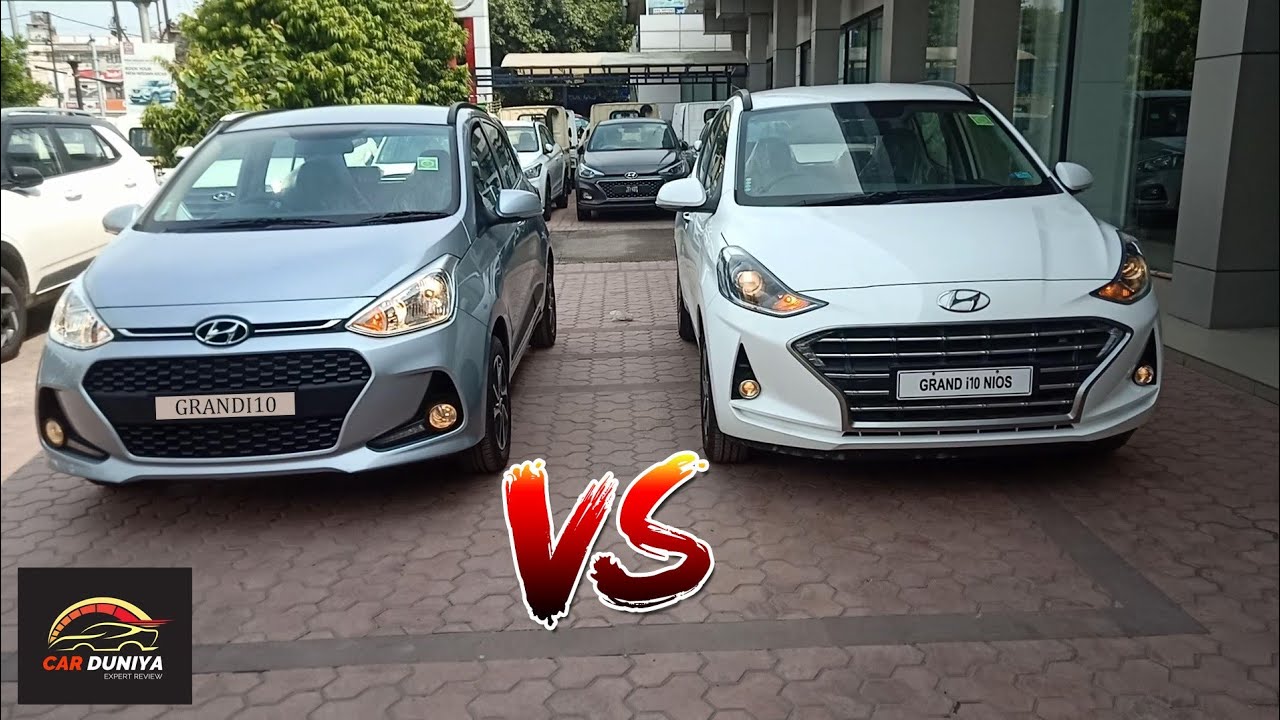Comparison Hyundai NiOS Asta vs Grandi10 Asta old