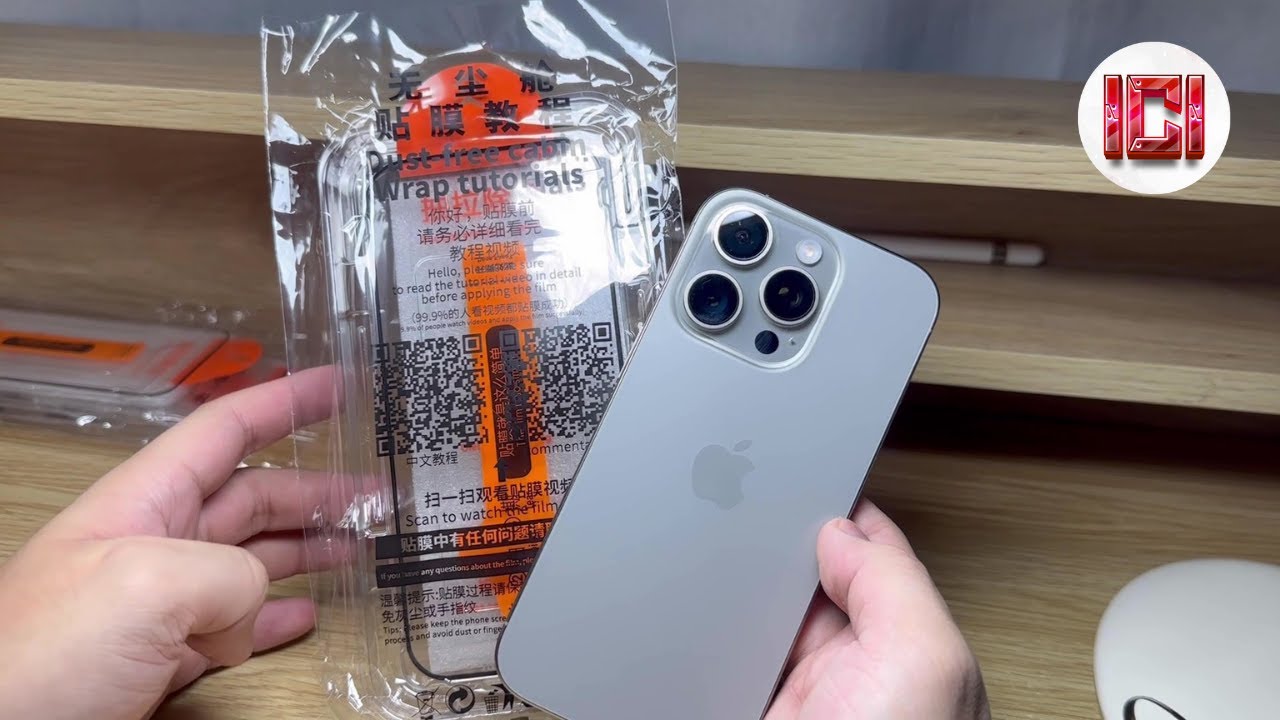 Self Aligning iPhone Screen Protector from Temu