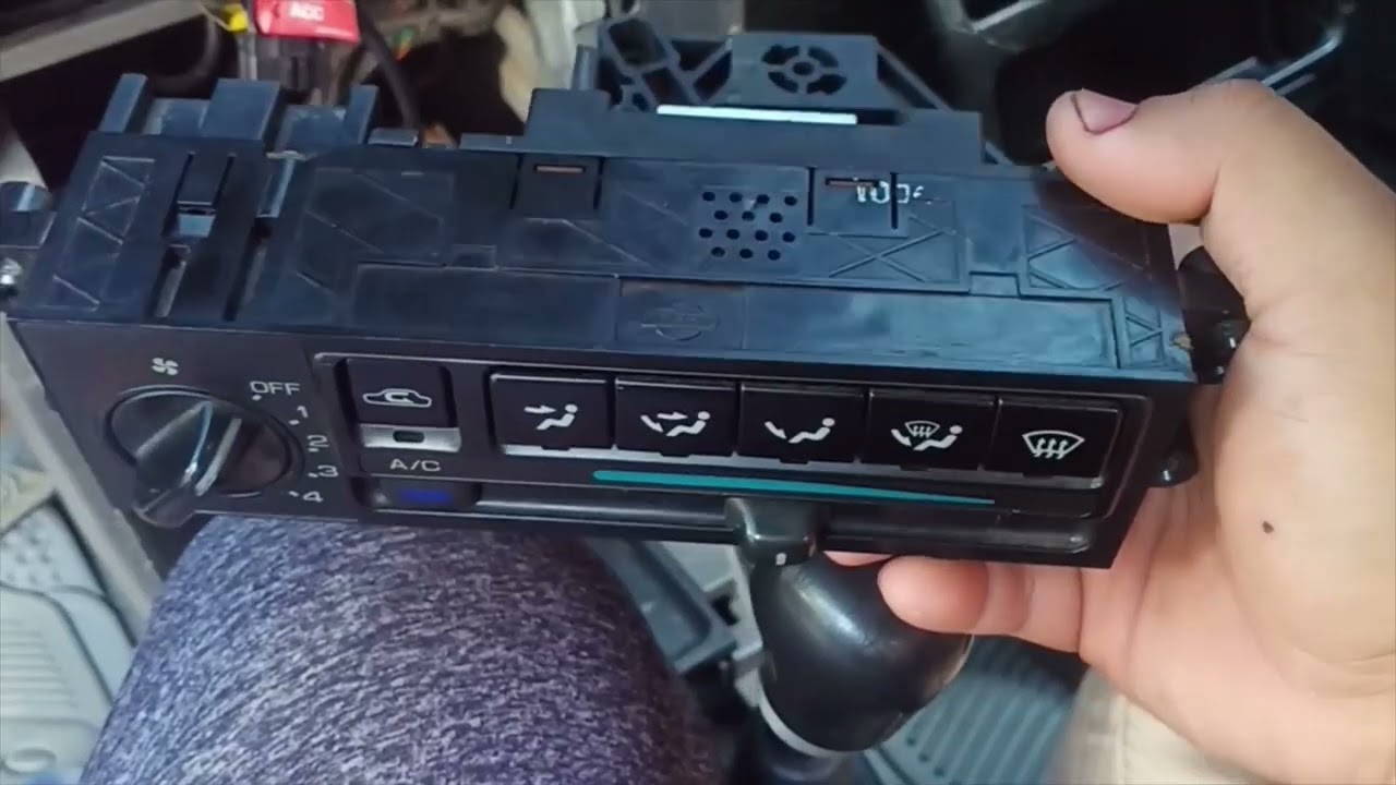 Nissan Sentra B13 Climate Control Bulb Change/Replacement