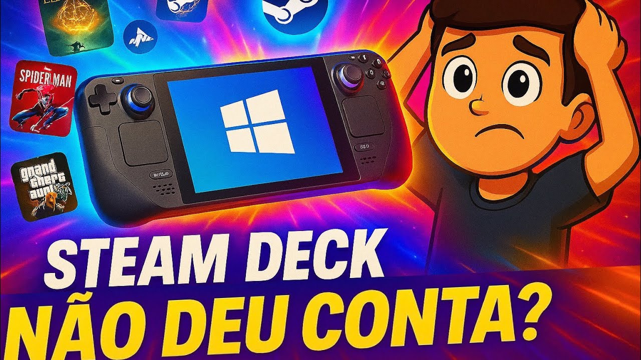 Steam Deck com Windows… ficou Pior ou Melhor?