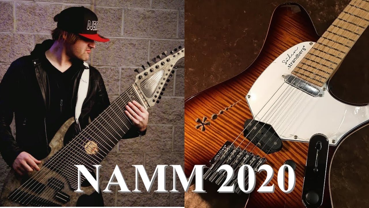 Strandberg гитары, Jared Dines (и много ещё чего). NAMM2020
