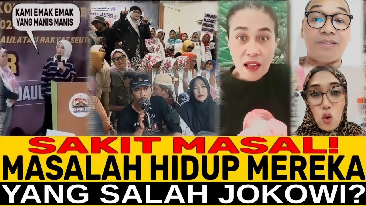 SEMUA SALAH JOKOWI❓JADI EMAK EMAK JALANAN JUGA AKIBAT JOKOWI❓NETIZEN SAMPE GELENG KEPALA