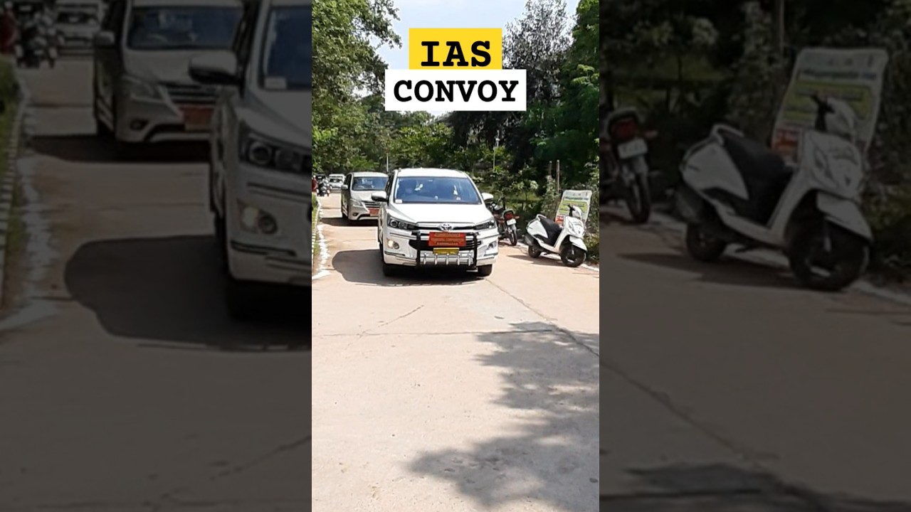 IAS Officers Convoy #ias #ips #upsc #motivation #success #shorts