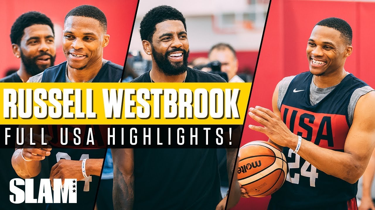 Russell Westbrook CLOWNS around with Kyrie Irving at USA Training Camp! Full Highlights🔥
