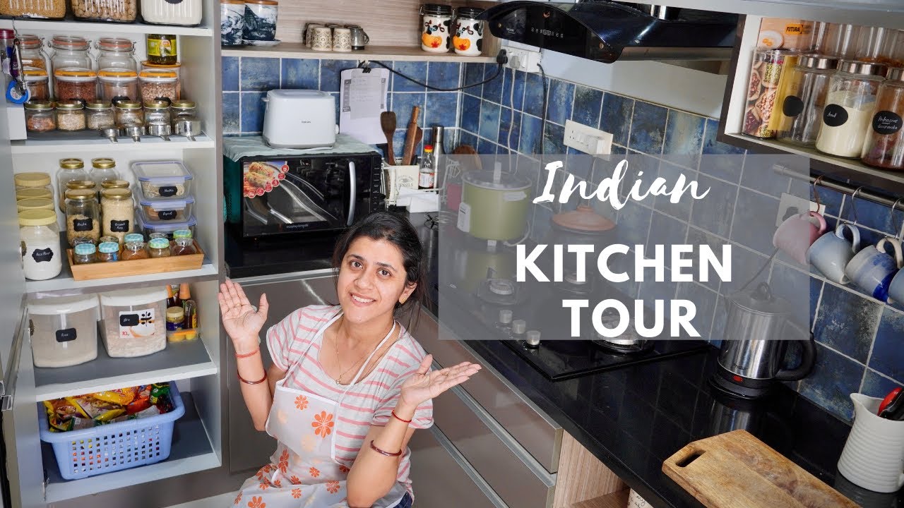 Indian Kitchen Tour 2021 | Indian mom Vlogs | Small Indian kitchen tour | How to Organize Kitchen