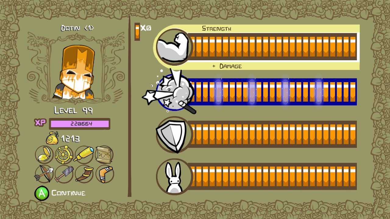 Castle Crashers - Infinite XP Glitch AFK