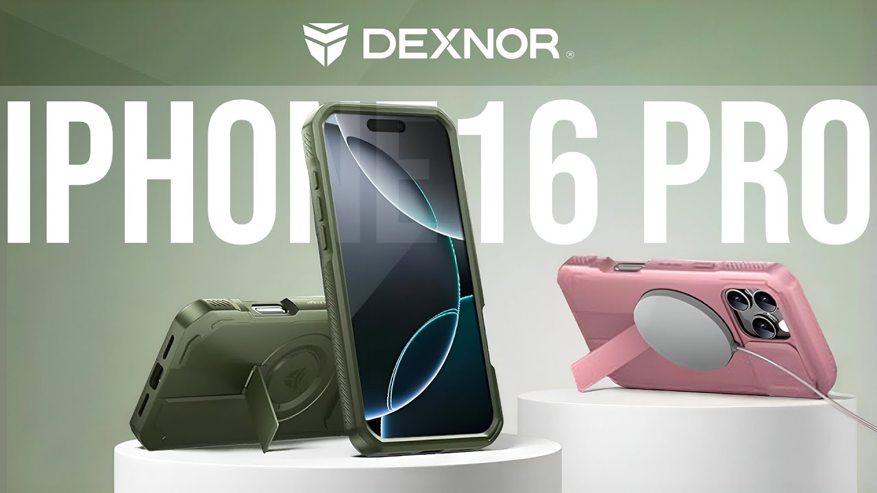 Etui pancerne ale i  świetne do użytku codziennego - Dexnor CamProtect do iPhone 16 Pro