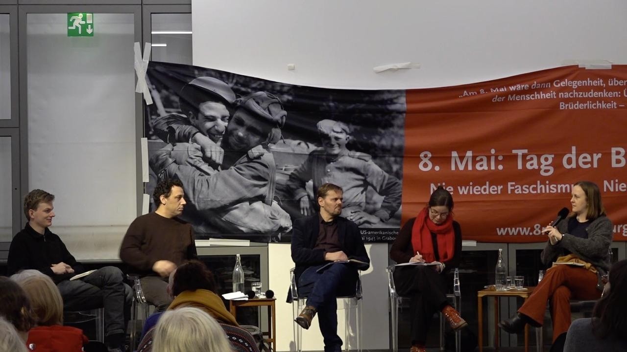 Der 8. Mai muss Feiertag werden! Podiumsdiskussion mit Abgeordneten, Hamburger Kunsthalle, 2026