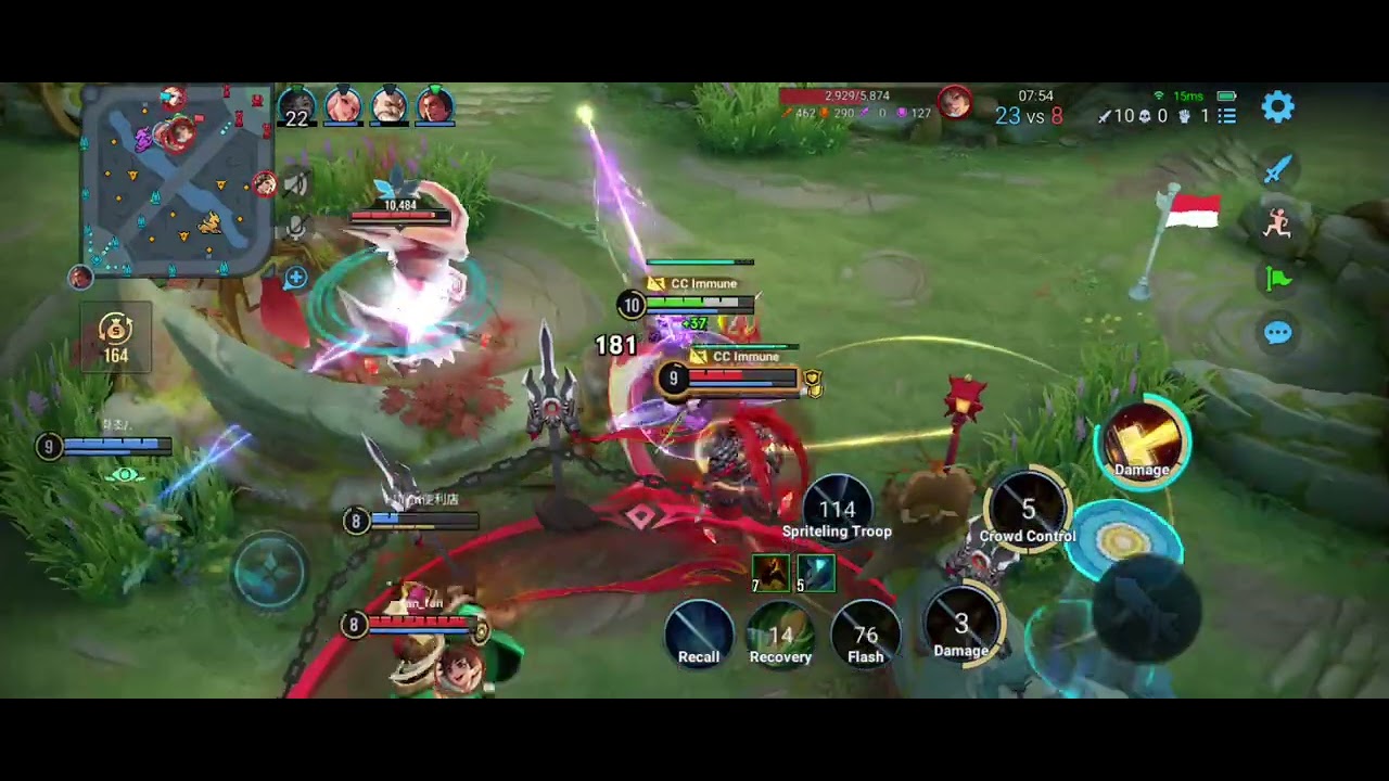 HONOR OF KINGS (Scorchette) kuromis Heart Skin(midlaner) mage user atake ntin guys☺ @dhonsilvestre 