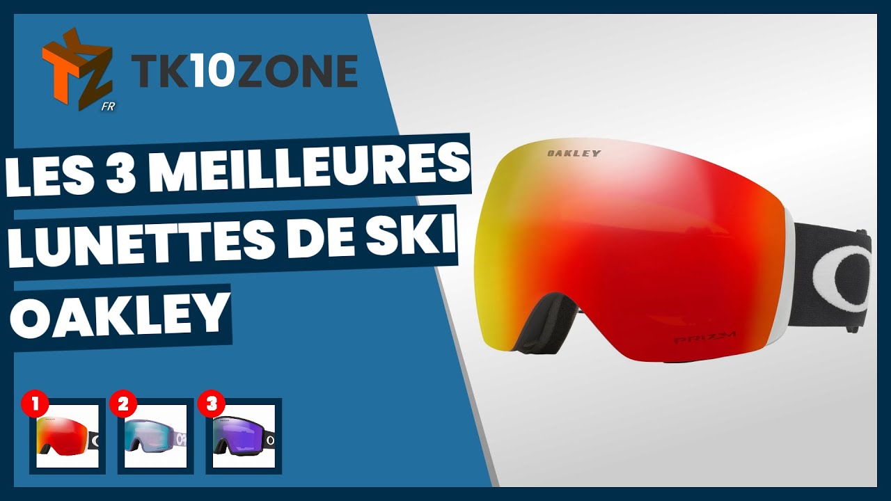 Les 3 meilleures lunettes de ski Oakley