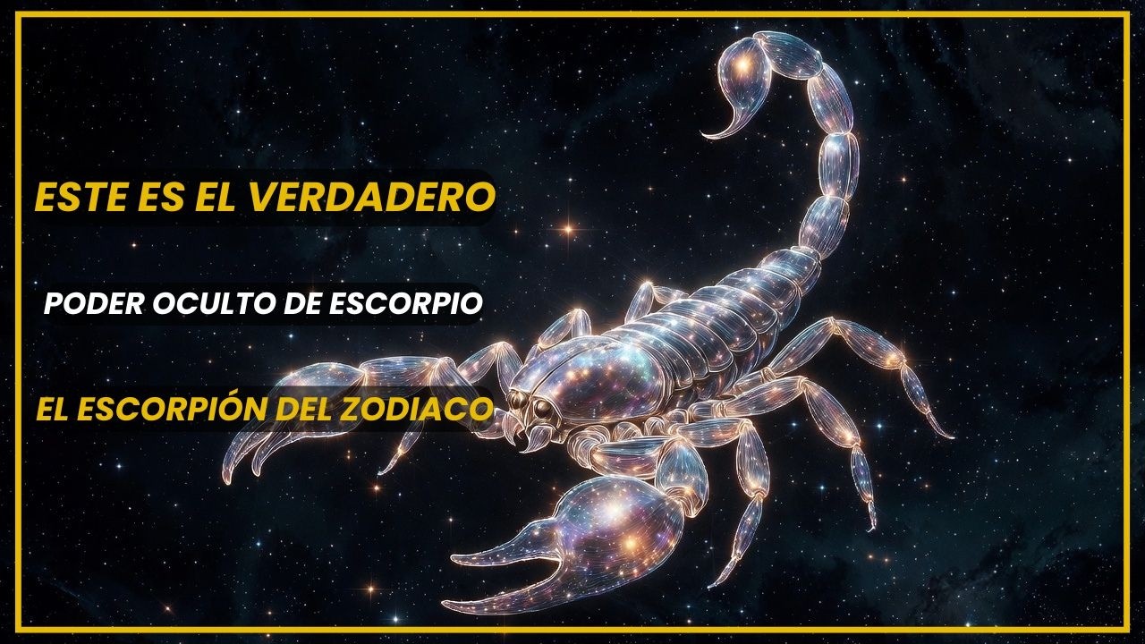 🔥 El verdadero poder oculto de Escorpio, el escorpión del zodiaco⭐
