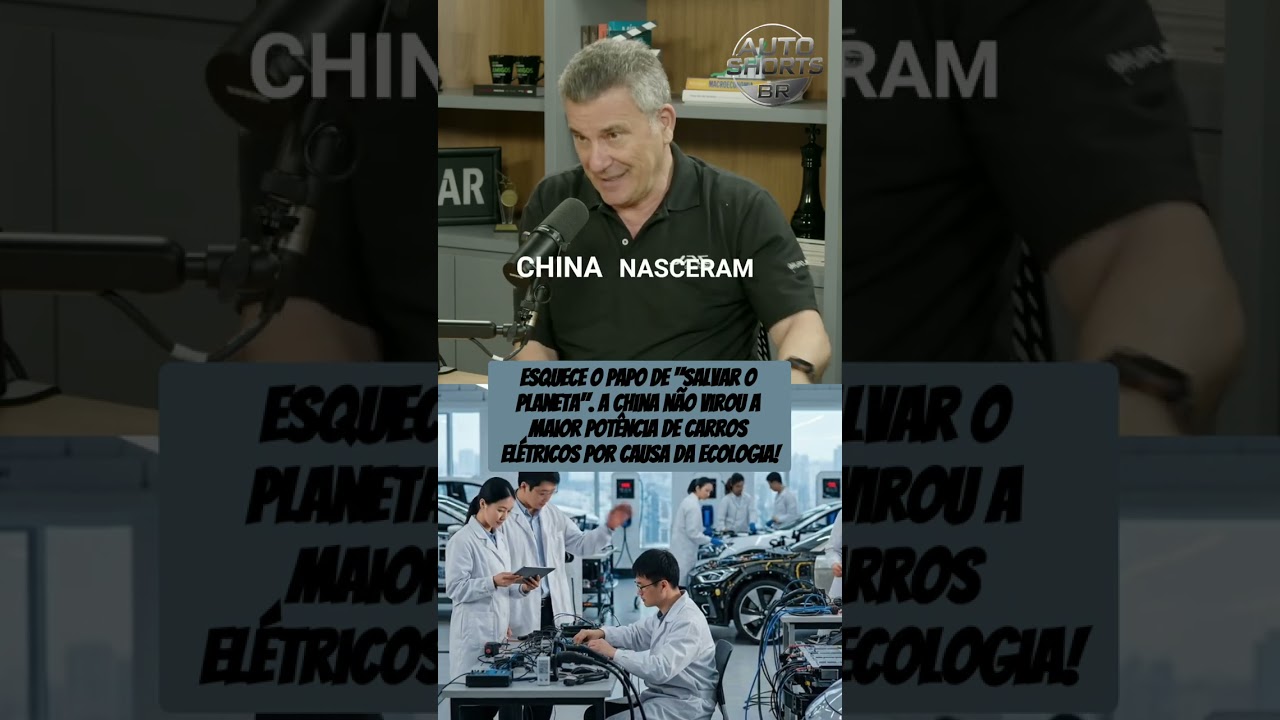 Por que a China partiu para os carros elétricos? (não foi pelo planeta!)