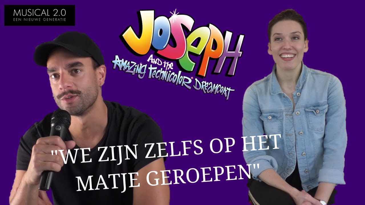 FREEK BARTELS & RENÉE VAN WEGBERG BLIKKEN TERUG OP JOSEPH AND THE AMAZING TECHNICOLOR DREAMCOAT