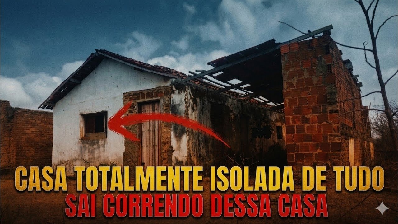 ENTRAR NESSA CASA SERIA O MEU MAIOR ERRO, isolada de tudo e de todos