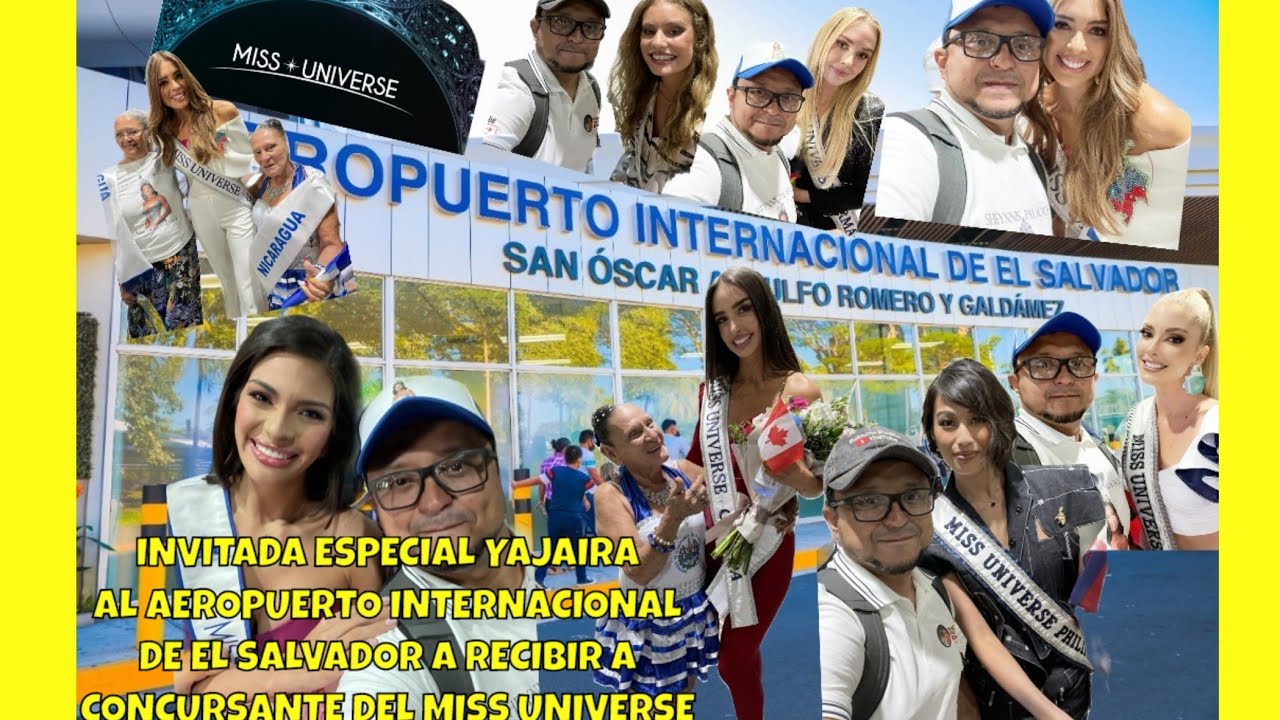 #MissUniverse 2023 #Yajaira y Equipo Invitados a Recibir a Concursantes del Evento... Míralo