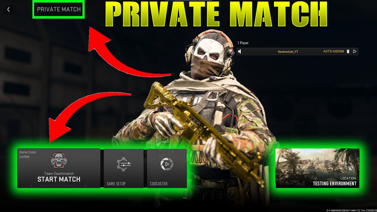 How to create your own PRIVATE MATCH in CALL OF DUTY MODERN WARFARE 2 (pc, ps4, ps5, xbox)