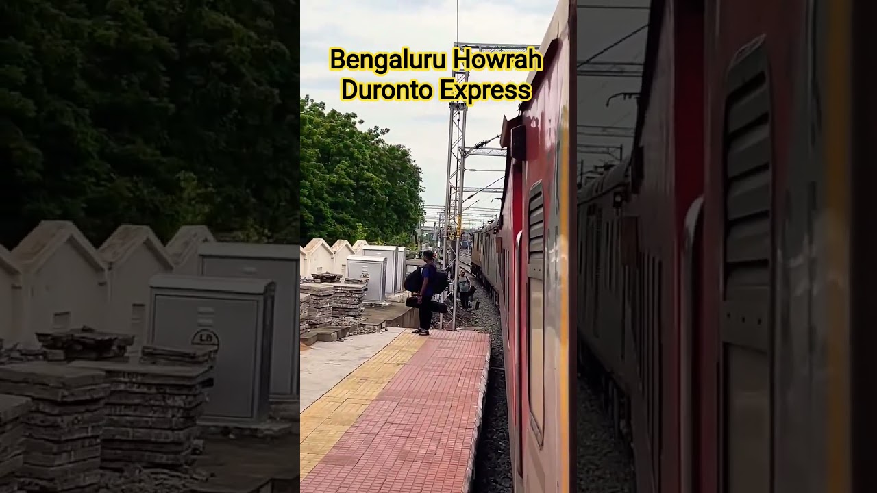 Bengaluru Howrah Duronto Express.. Howrah to Bangalore Duronto Express.. 