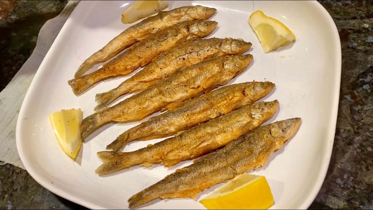 Smelt Catch and Cook Part 2: Pan Fried Smelt