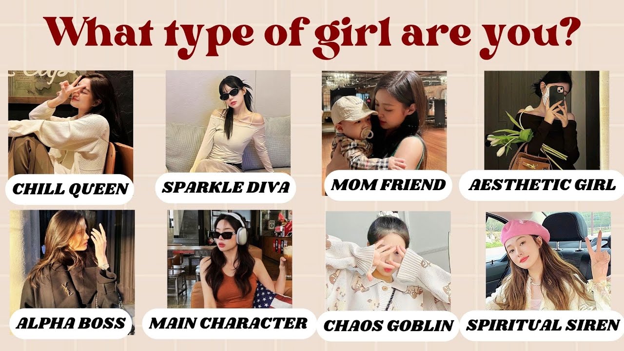 What Type of Girl Are You? 👀💘  | Personality Quiz @quizgalaxtopia​