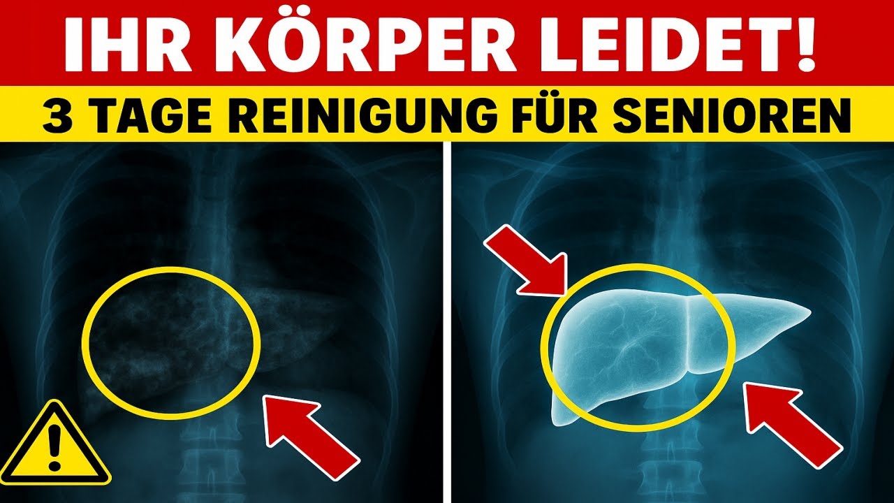 So ENTGIFTEN SENIOREN ihren KÖRPER in 3 Tagen