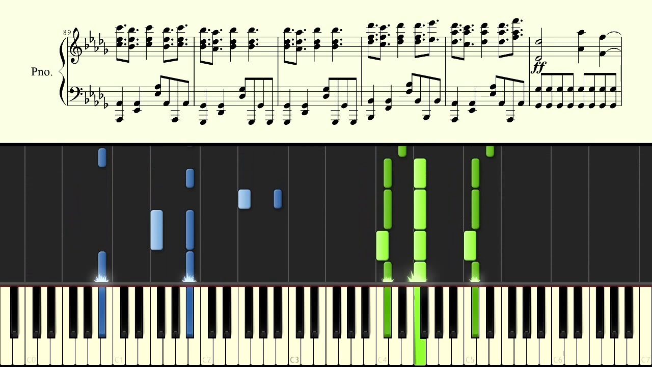 Take Back the Night - TryHardNinja - Piano/Synthesia/Sheet Music/Tutorial/How To
