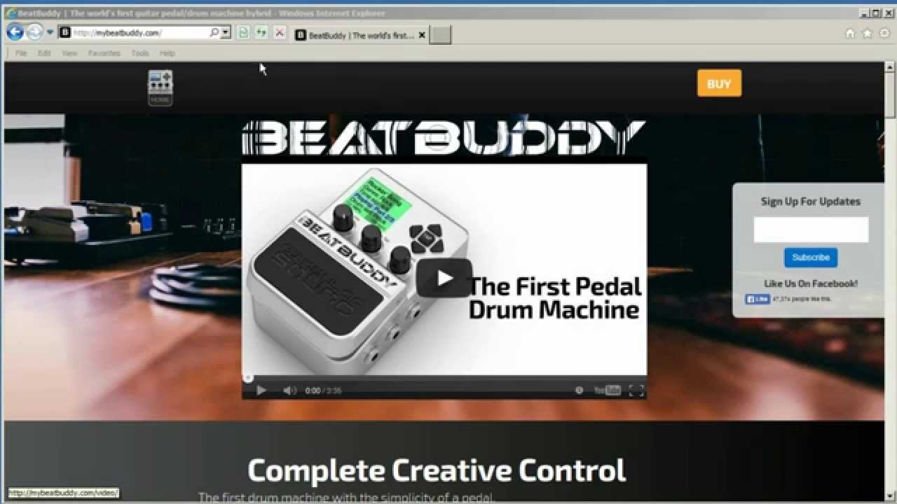 Tutorial 1 - Installing the Beatbuddy manager software 1.32 on Win7