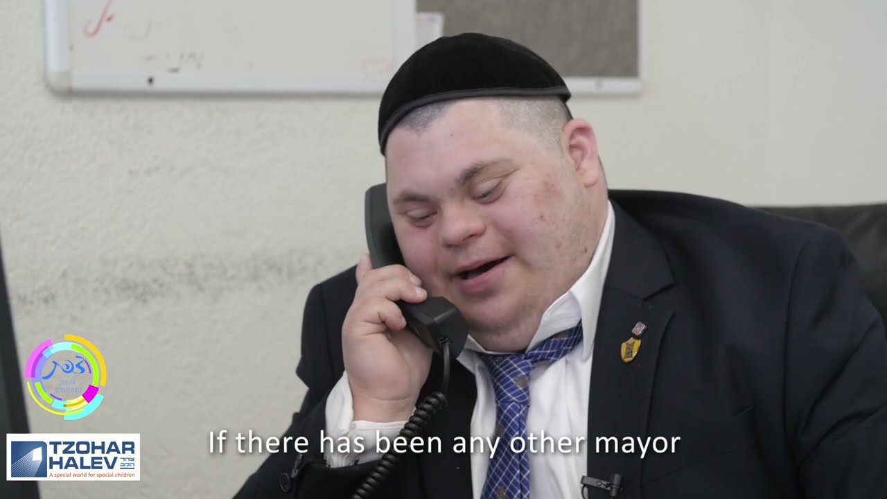 Mayor of the Tzfat Fulfilled Avichai's Dream