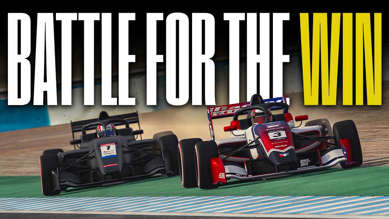 Fighting for the Win - #iRacing Super Formula Lights