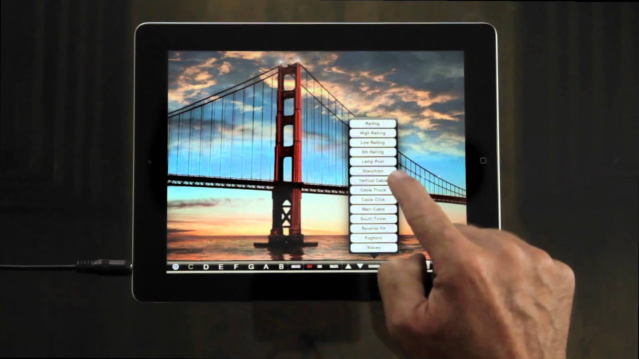 App Demo: Play The Golden Gate Bridge