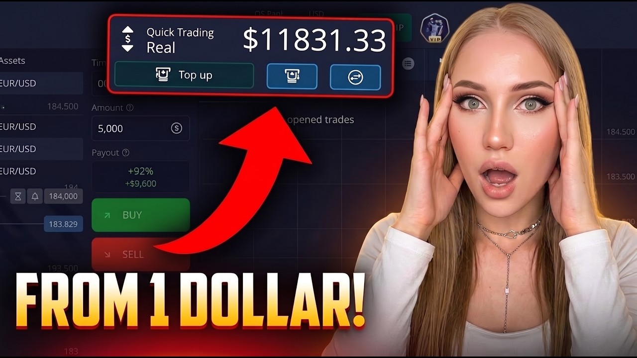 Стратегия Pocket Option для новичков (с $1 до $11831) | Стратегия индикаторов Pocket Option