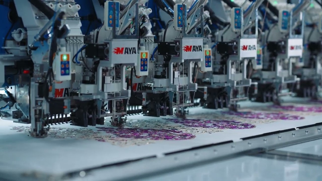 MAYA Edge Embroidery Machine  With All Latest Solutions You've Not Seen Before