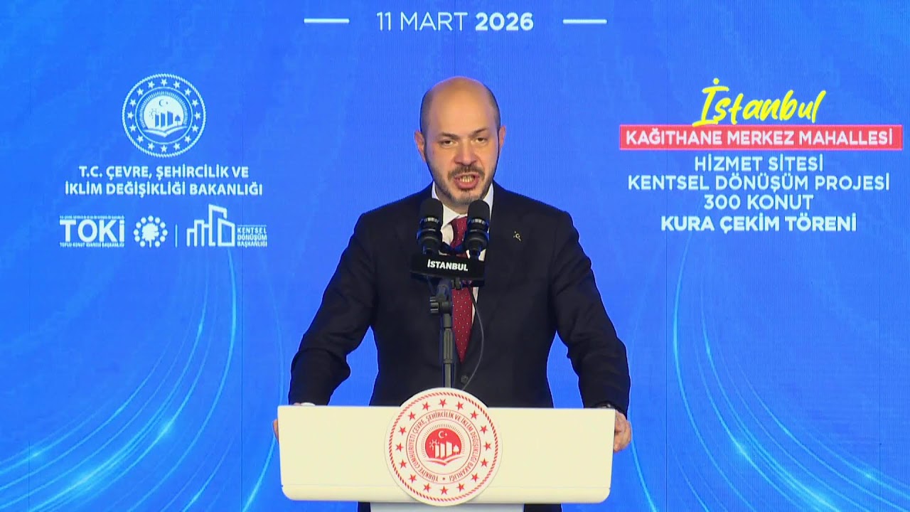 İSTANBUL KAĞITHANE MERKEZ MAHALLESİ HİZMET SİTESİ KENTSEL DÖNÜŞÜM PROJESİ KURA ÇEKİMİ