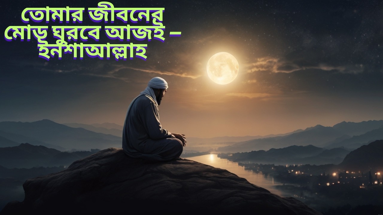 তোমার জীবনের মোড় ঘুরবে আজই — ইনশাআল্লাহ Islamic Motivation Bangla! #lighttoparadise #islamicvideo