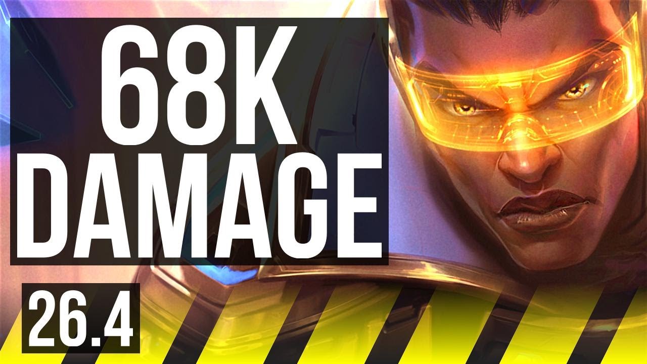 LUCIAN & Nami vs CAITLYN & Rakan (ADC) | 68K damage | NA Challenger | 26.4