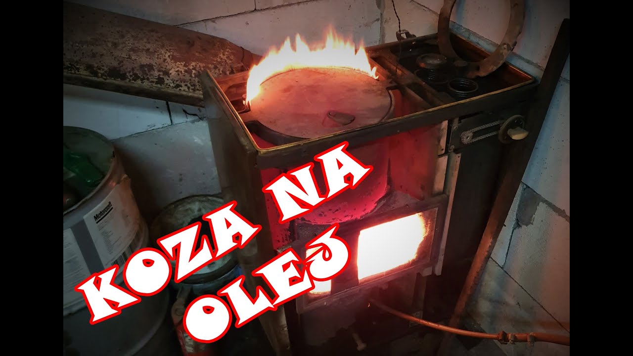 KOZA PIEC NA OLEJ do garażu , warsztatu , blaszaka. Ile pali? Koszt?