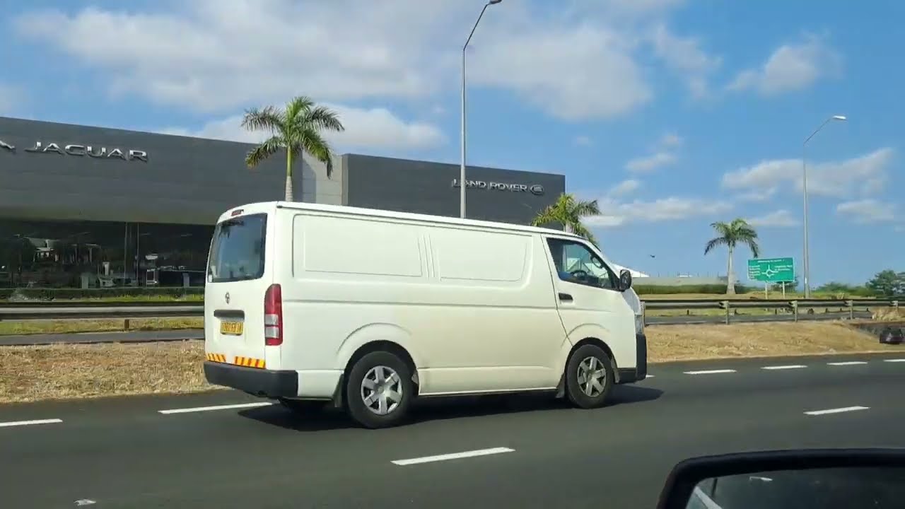 Drive from Ebene to Port Louis, Mauritius